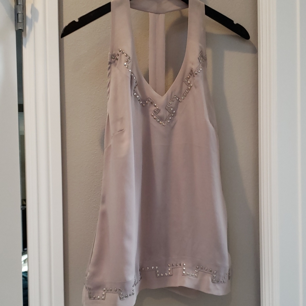 Top with studded details Size S